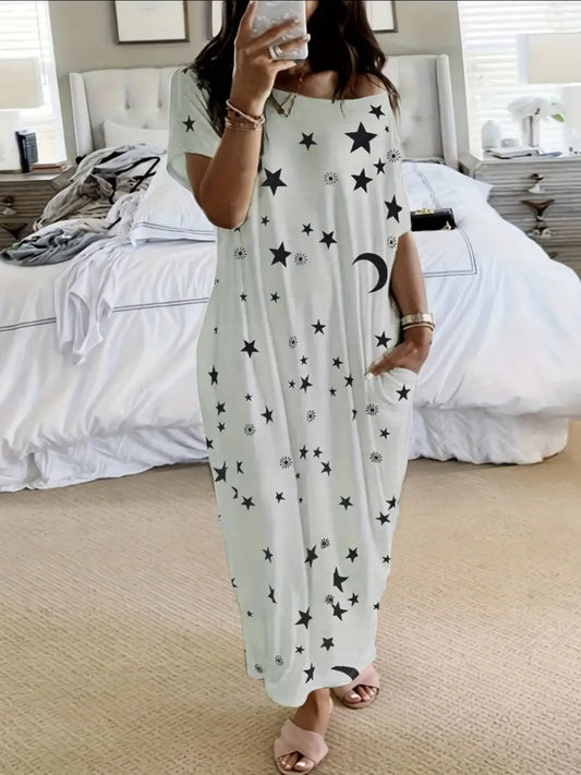 Women's Tie-Dye-Butterfly-Heart-Leopard Print Sleepwear