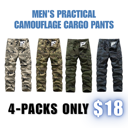 【LAST DAY SALE】Men’s practical camouflage cargo pant