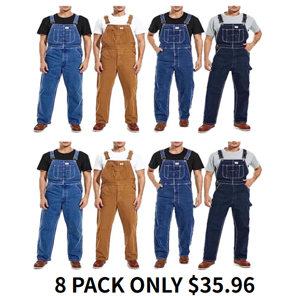 💝LAST DAY 70% OFF🔥Men's Denim Bib Overalls