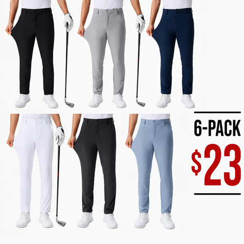 Men's Golf Pants Lightweight Stretch Work Dress Pants