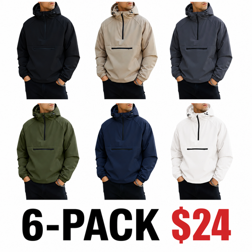 Men's Hoodie - Zippered Pockets