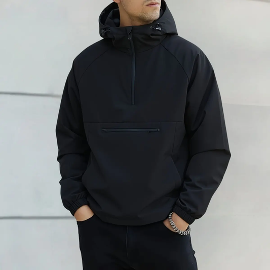 Men's Hoodie - Zippered Pockets