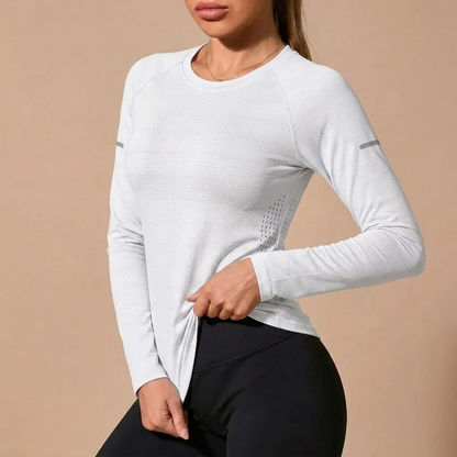 Women's Quick Dry Breathable Long Sleeve Workout Top