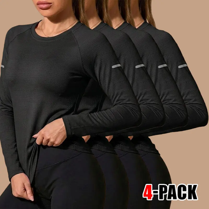 Women's Quick Dry Breathable Long Sleeve Workout Top