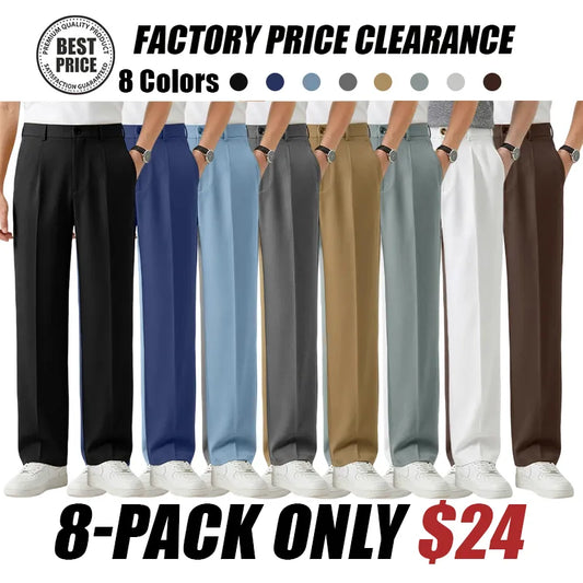 LAST DAY 70% OFF - Super Stretch Ice Silk Comfort Everyday Pants